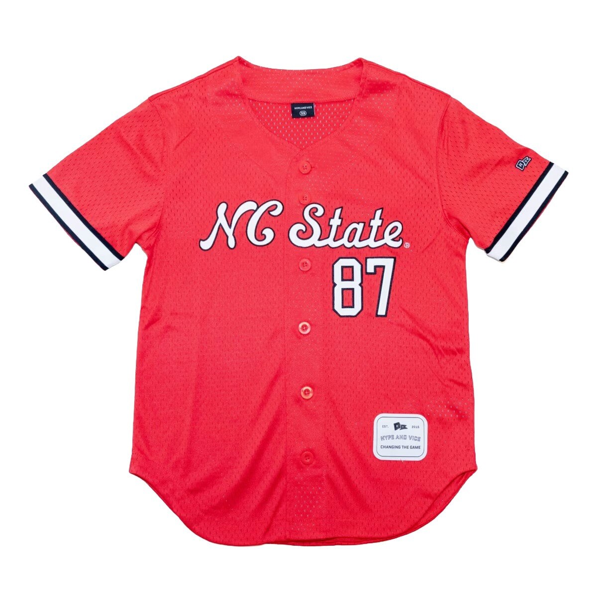 Red Ladies Fashion Baseball Jersey